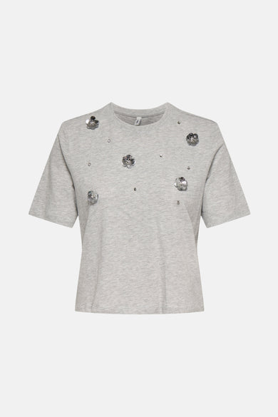 Top (korte mouwen) grijs - ONLY®