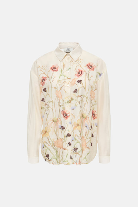 Chemise à manches longues - multicolore