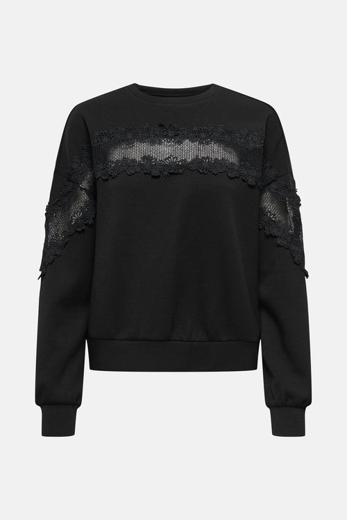 Sweater met ronde hals zwart - ONLY®