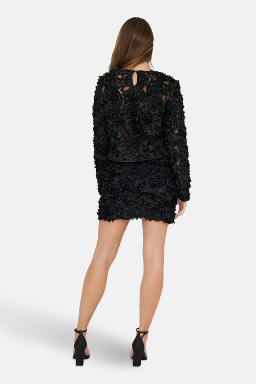 Blouse met lange mouwen - zwart