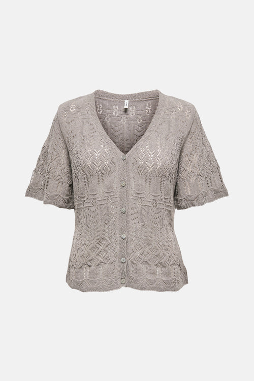 Top uni manches courtes Beige - ONLY®