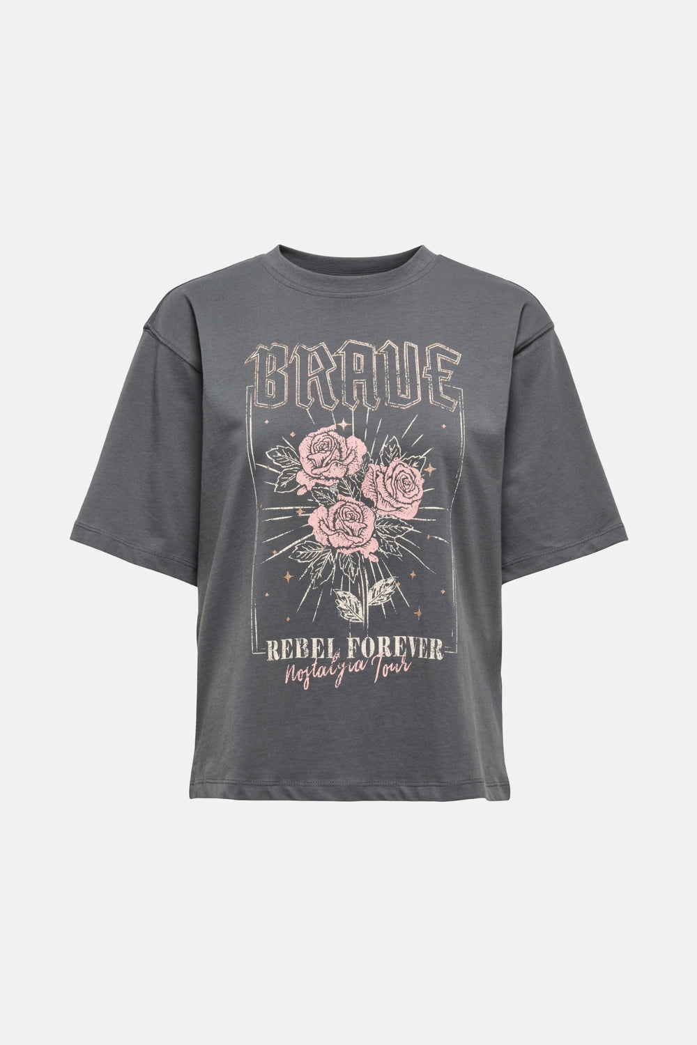 T-shirt (korte mouwen) grijs - ONLY®