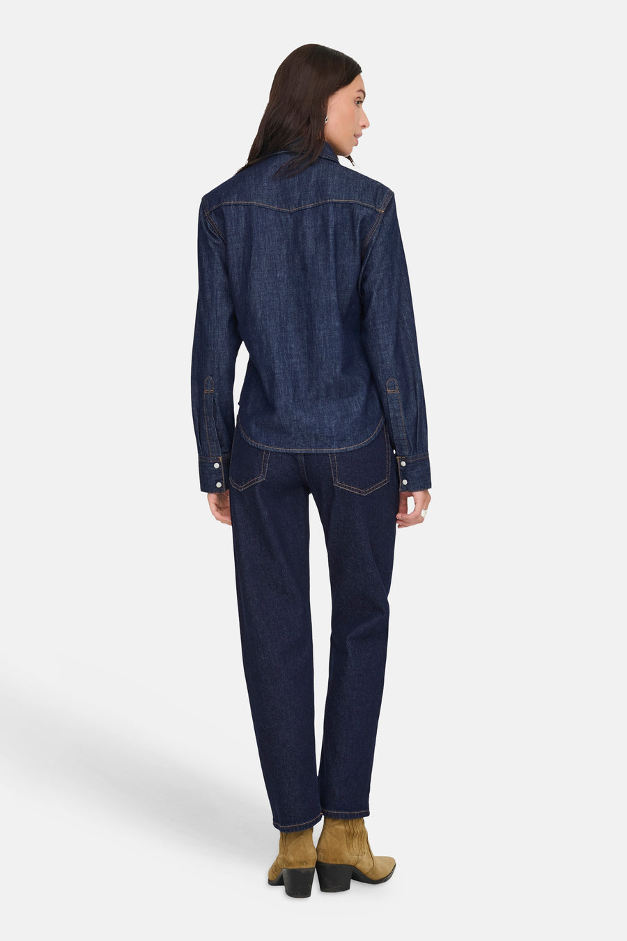 Chemise en jean dark blue denim - ONLY®