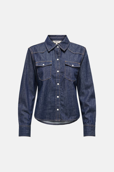 Chemise en jean dark blue denim - ONLY®