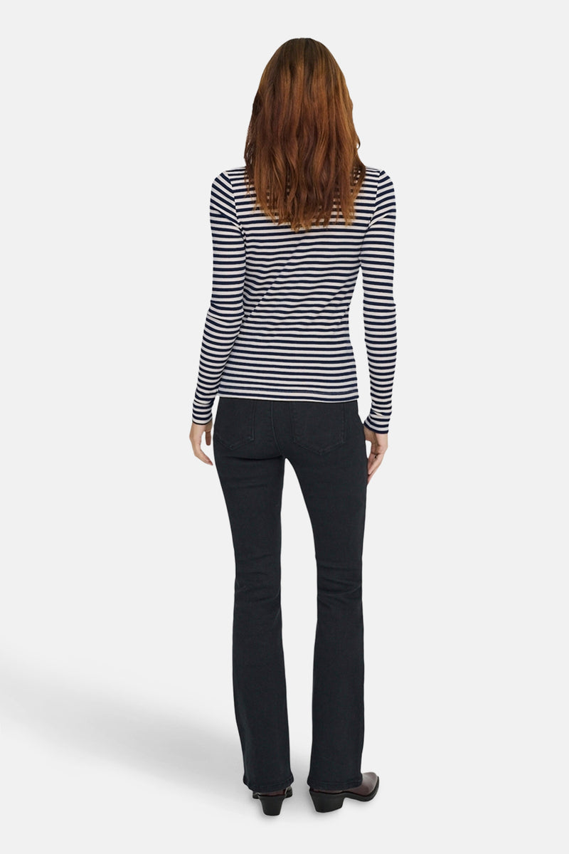 T-shirt met lange mouwen - Blauw