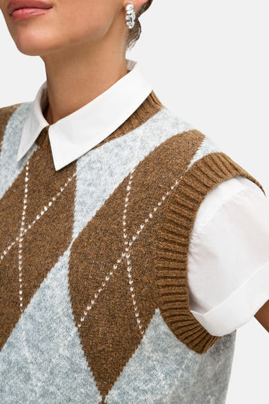 Dames tops pull zonder mouw multicolore - ONLY®