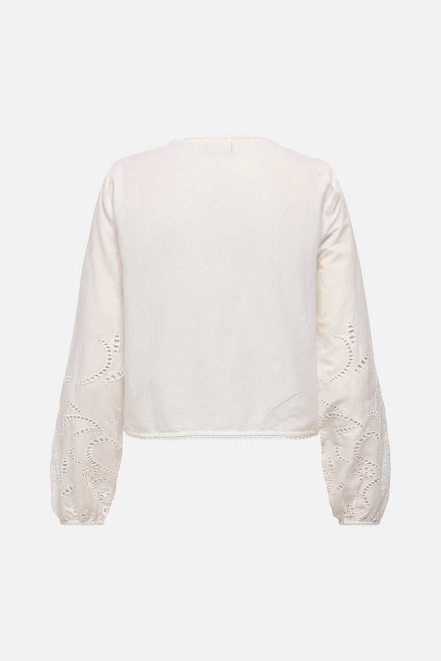 Blouse met lange mouwen - wit