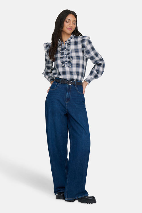 Blouse (lange mouwen) blauw - ONLY®