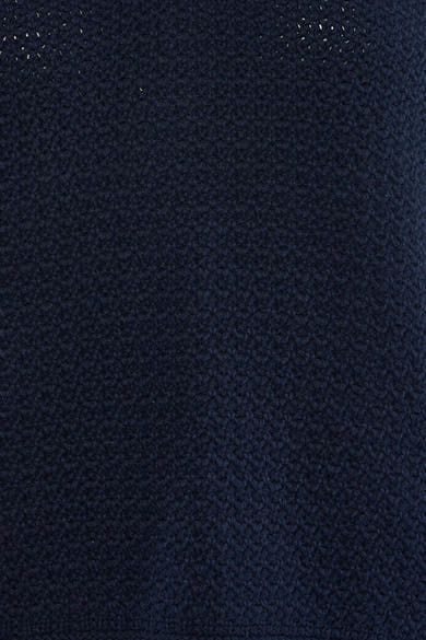 T-shirt bleu uni de JDY en maille texturée.