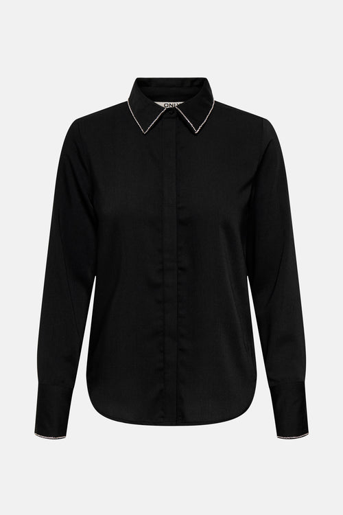 Chemise à manches longues - noir