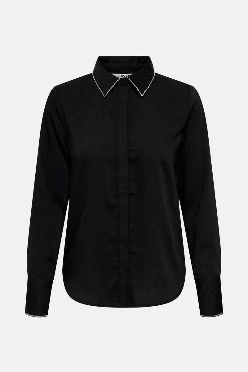 Chemise à manches longues - noir