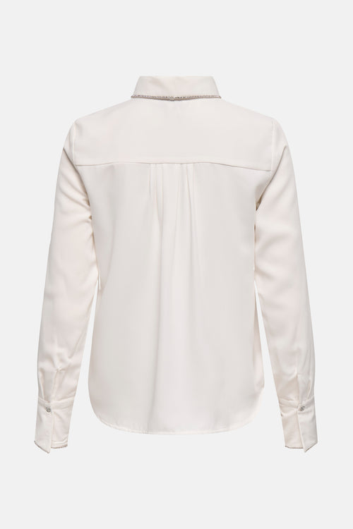 Chemise à manches longues - blanc