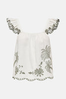 T-shirt met korte mouwen - wit