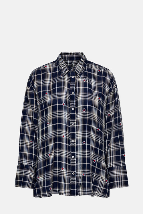 Chemise à manches longues - multicolore