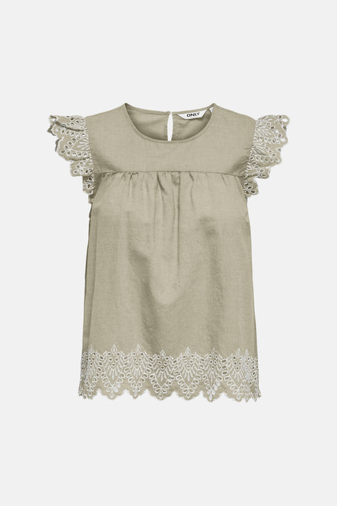 Blouse - beige