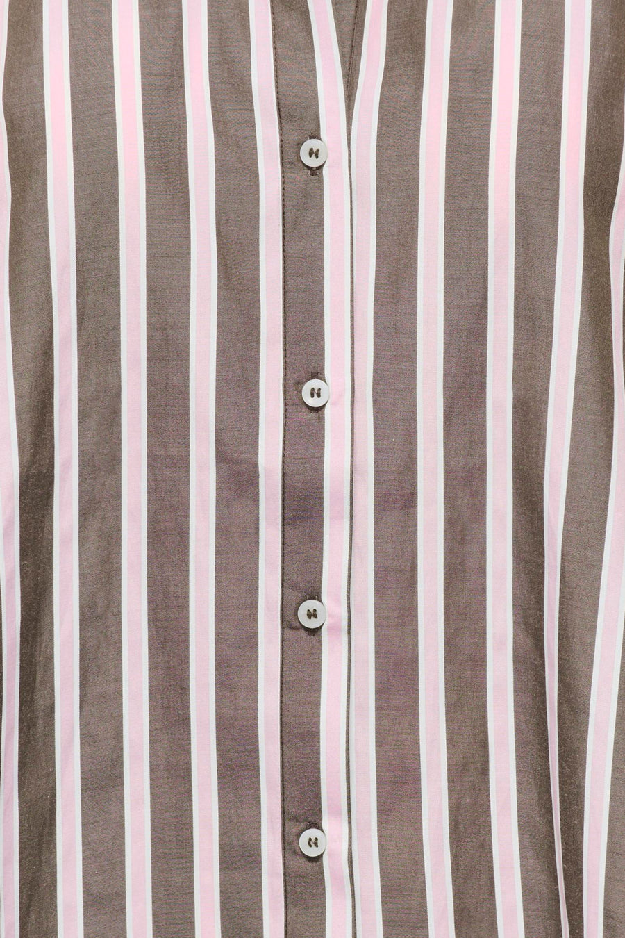 Chemise à manches longues - brun