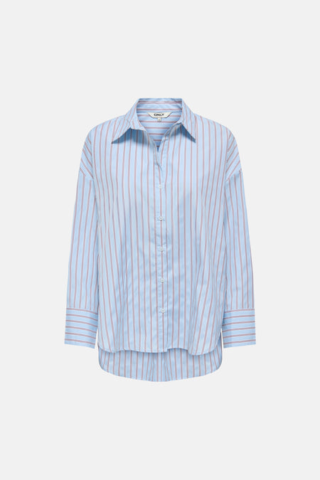 Hemd met lange mouwen - blauw