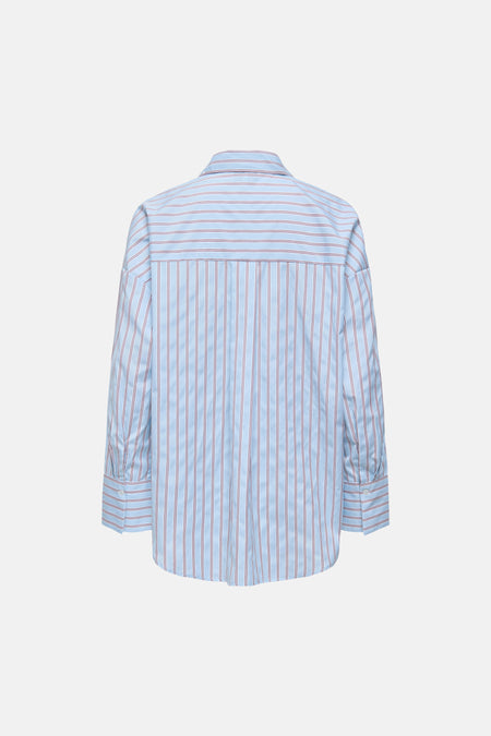 Hemd met lange mouwen - blauw