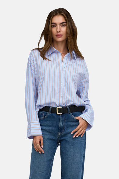 Hemd met lange mouwen - Dusty Blue