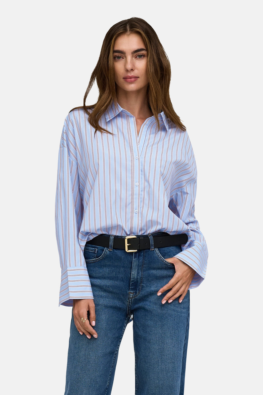 Hemd met lange mouwen - Dusty Blue