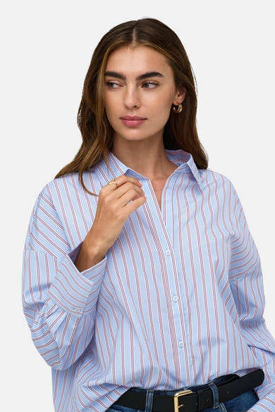 Hemd met lange mouwen - Dusty Blue