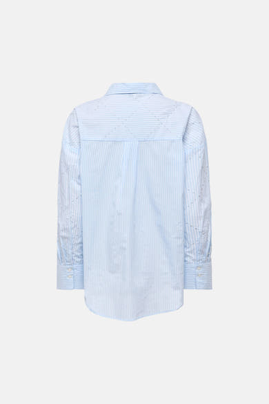 Hemd met lange mouwen - Blauw