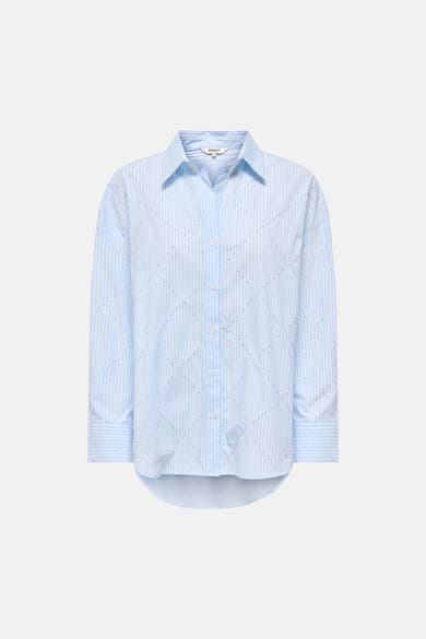 Hemd met lange mouwen - Blauw