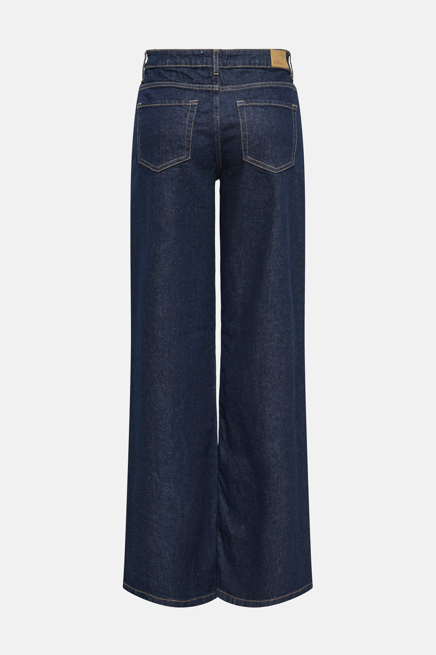 Wijde spijkerbroek in donkerblauw denim van JDY, met achterzakken en een losse pasvorm.