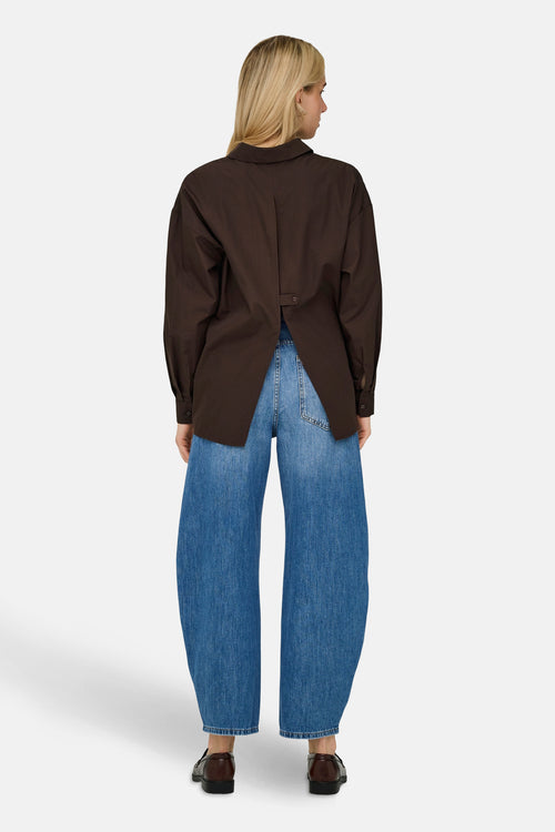 Blouse (lange mouwen) bruin - ONLY®