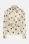Blouse à manches longues - écru