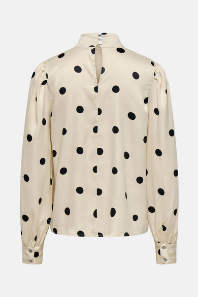 Blouse à manches longues - écru