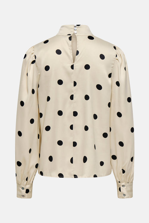 Blouse à manches longues - écru
