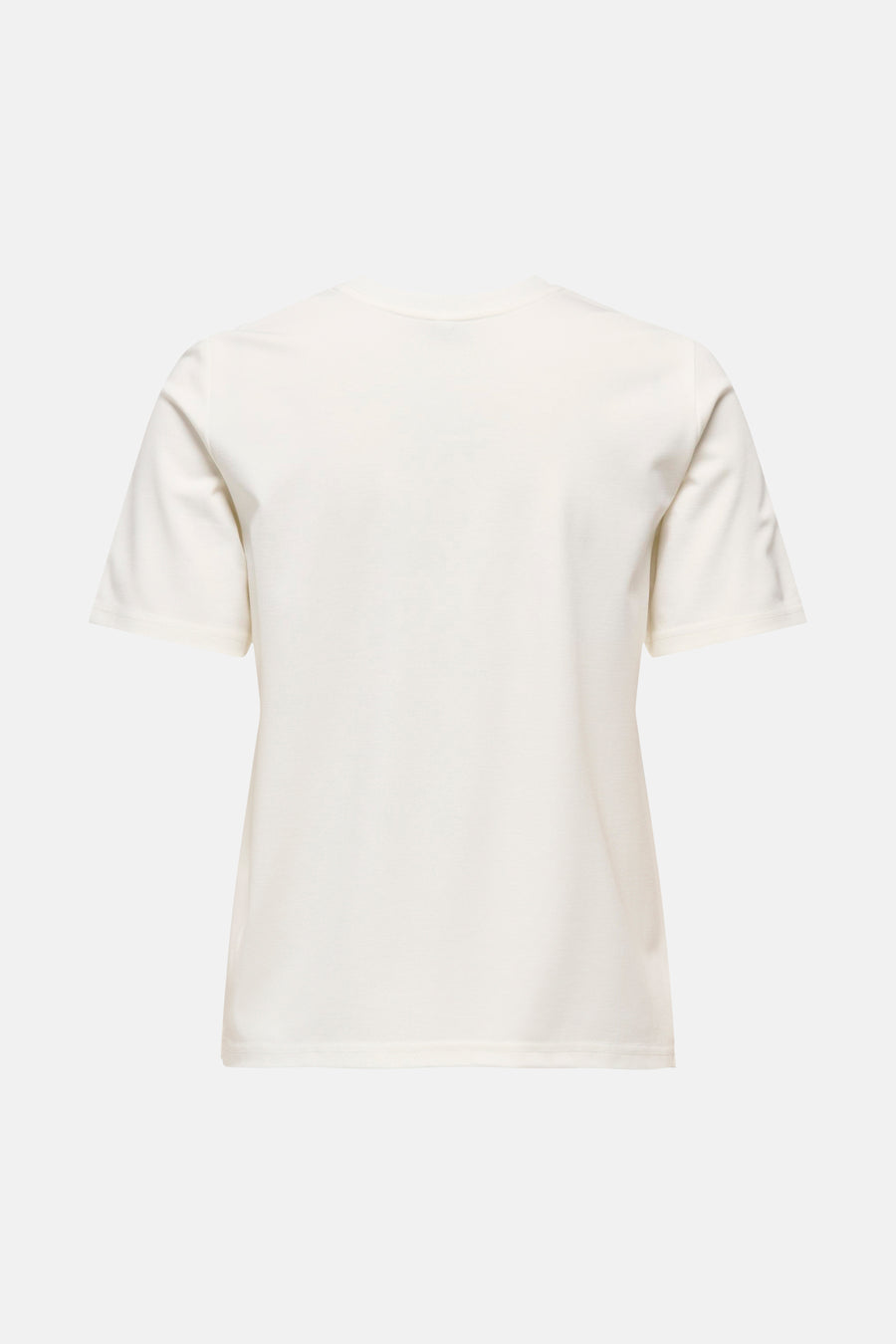 T-shirt à manches courtes blanc de ONLY®, vue de dos.