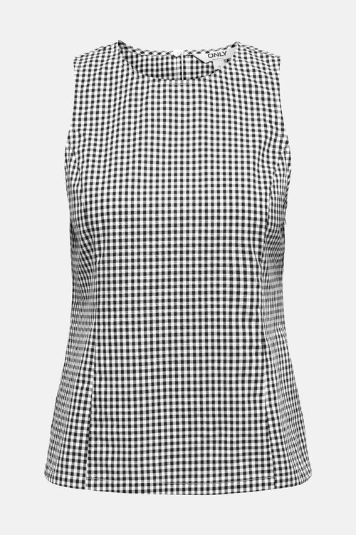 ONLMAYE SL CHECK TOP WVN EX