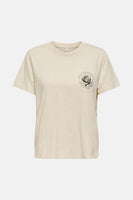 T-shirt - beige