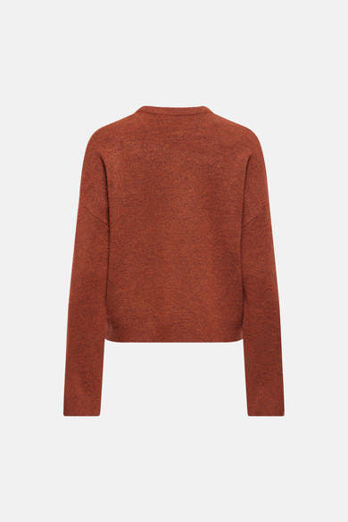 Pull col rond orange - ONLY®