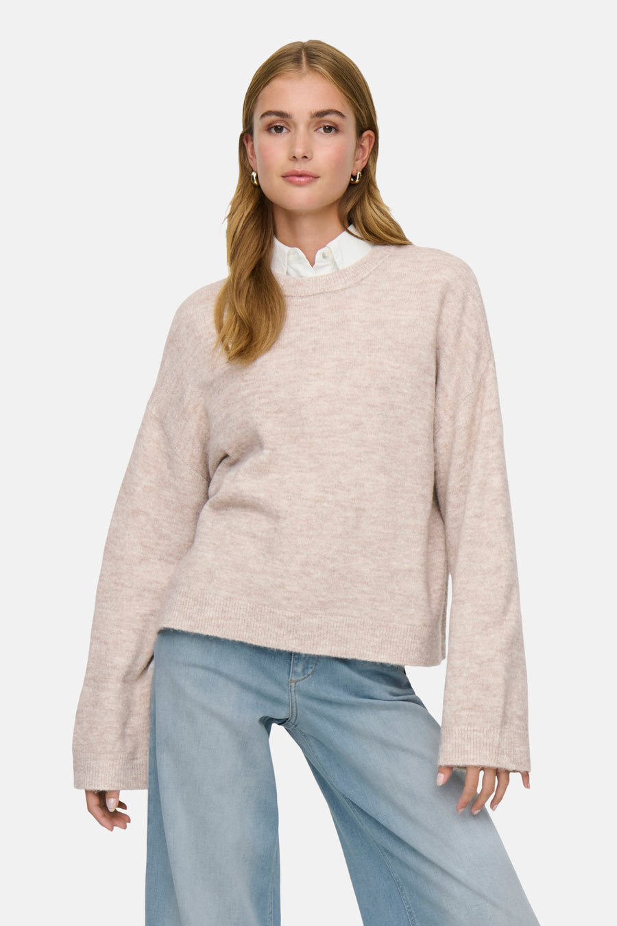 Pull à col rond - Pumice Stone