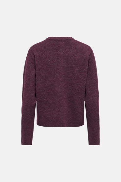 Cardigan - Mauve Wine