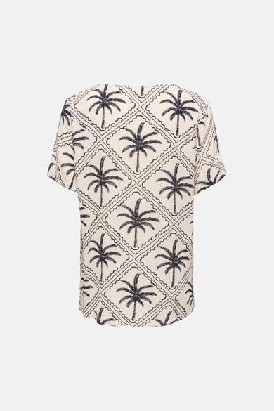 Blouse met korte mouwen - multicolor