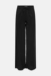 Zwarte kostuumbroek van ONLY® met elastische tailleband en trekkoord.