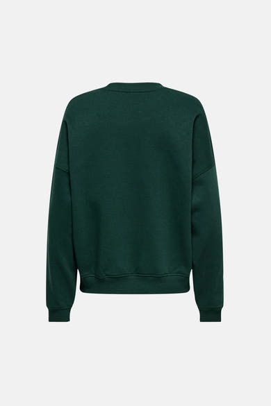 Sweat col O - vert