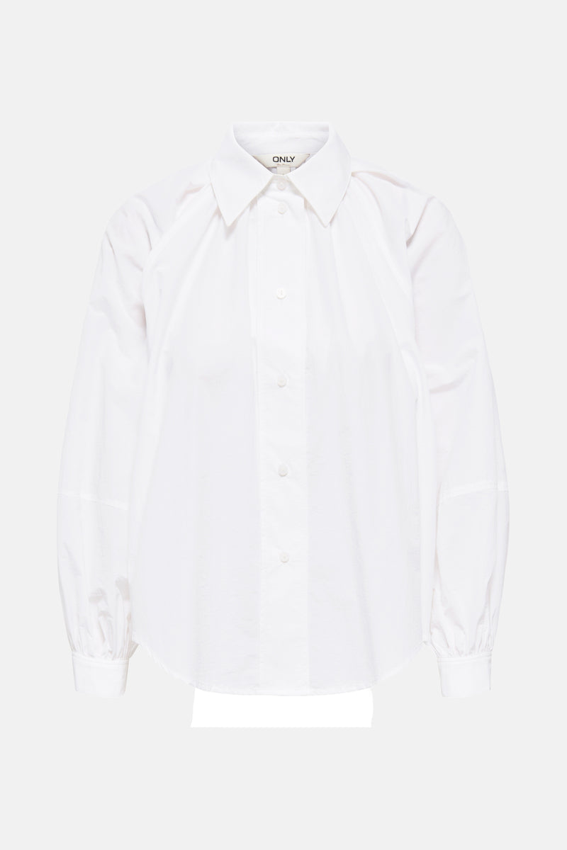Hemd met lange mouwen - wit