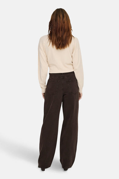 Colored jeans - bruin