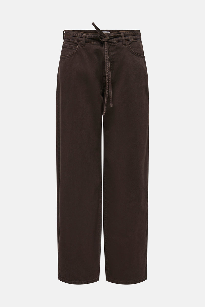 Colored jeans - bruin