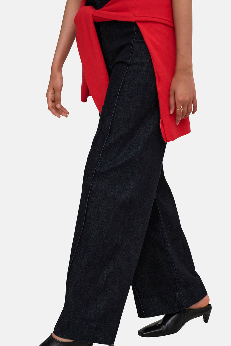 Jean large dark blue denim - ONLY®