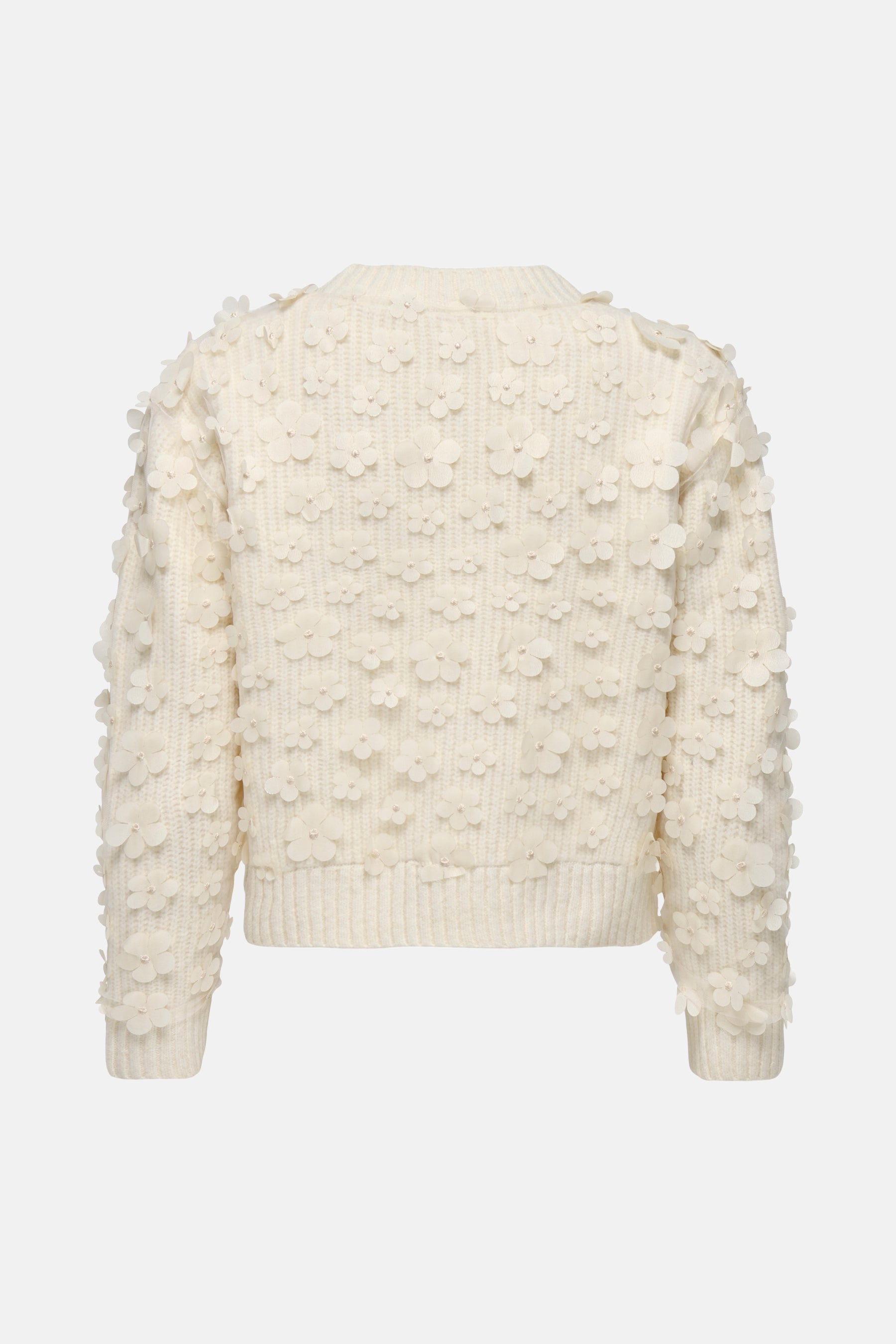 Pull en maille torsade et ajourée à col rond - Beige - Grandes tailles Pull en maille torsade et ajourée à col rond - Beige - Grandes tailles