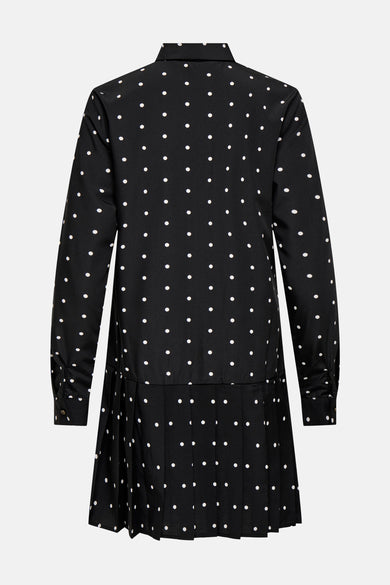 Kleedje met lange mouwen - zwart