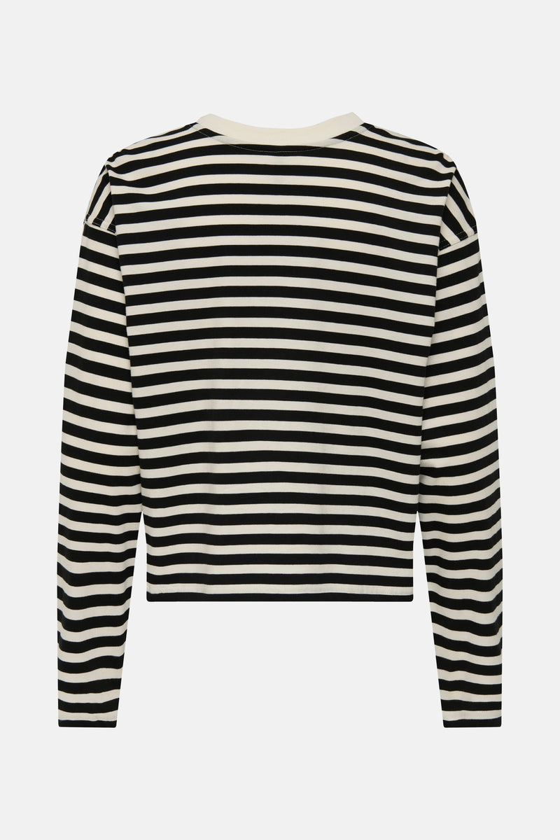 T-shirt met lange mouwen - zwart