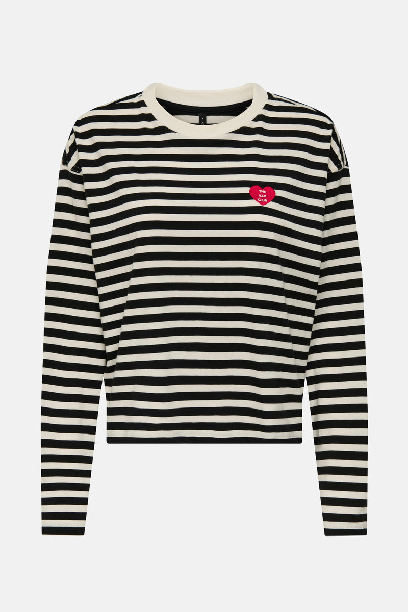 T-shirt à manches longues - noir