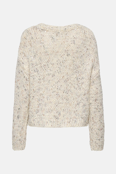 ONLWINTER LS SEQUINS O-NECK CS KNT